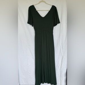 Soma Deep Green Maxi Dress 
Brand New NEVER WORN